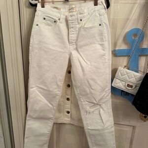Target White Straight Leg Jeans